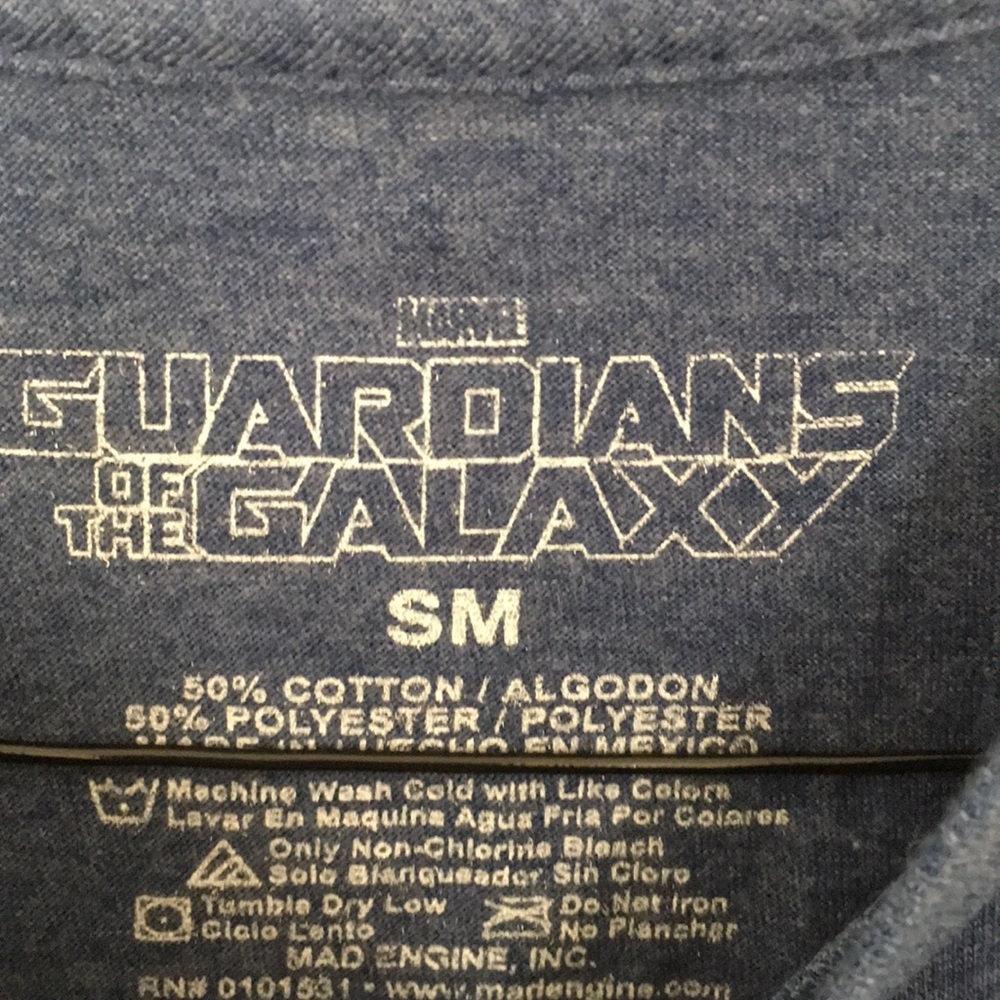 Men Marvel Guardians of the Galaxy shirt size S - Picture 3 of 4